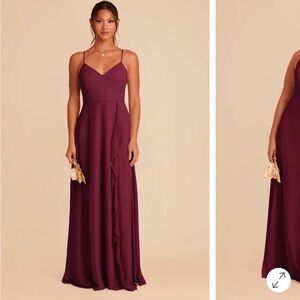 Birdy Grey Theresa Chiffon Dress (berry color)